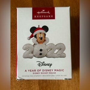 Hallmark Keepsake Disney Mickey Mouse 2022 Ornament BNWT